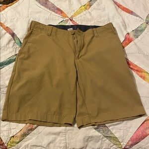 Men's Khaki Golf Shorts